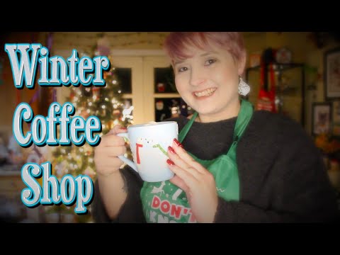 ❄️☕ Winter Coffee Shop☕❄️ [ASMR] Role Play