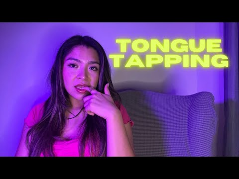 ASMR Spit Painting: Incredibly Tingly Mouth Sounds And Tongue Tapping