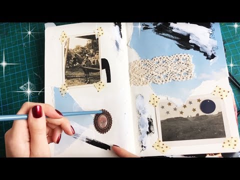 ASMR Art Journal Show and Tell (Whispered)