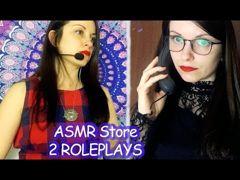 ASMR Store 2ROLEPLAYS in uno - Rilassati con me!