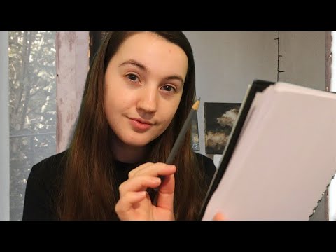 ASMR | Sketching You Roleplay ✏️ (Soft Spoken)