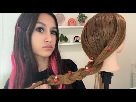 ASMR| Your SASSY older sister does your HAIR?💆🏼‍♀️