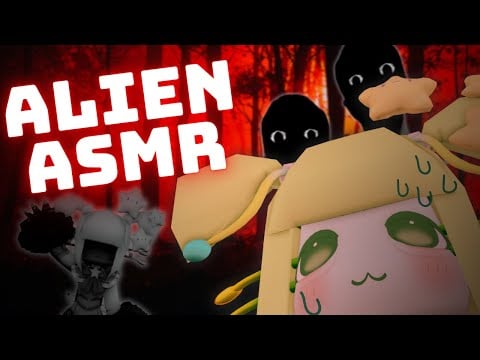 Roblox ASMR 👽 ALIEN RAMBLES WHILE SCARED...👽 [ Alien Language ]