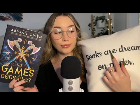 ASMR Tracing and Scratching on Books and Items (Tingles and Light Whispers)