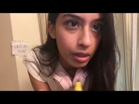 ASMR CHAOTIC TATTOO SHOP RP (very unprofessional)