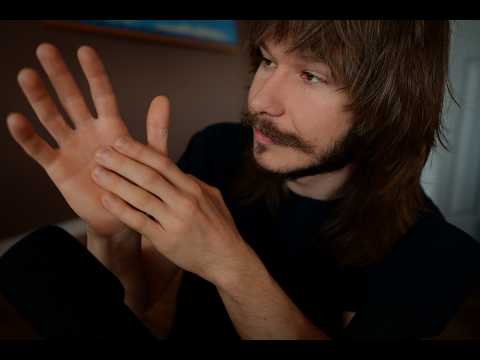 ASMR - Hand Sounds, Collarbone Tapping, Shirt Scratching & Whispers