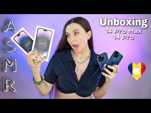 Unboxing iPhone 14 Pro  & 14 Pro Max *Despachetare ASMR în Română