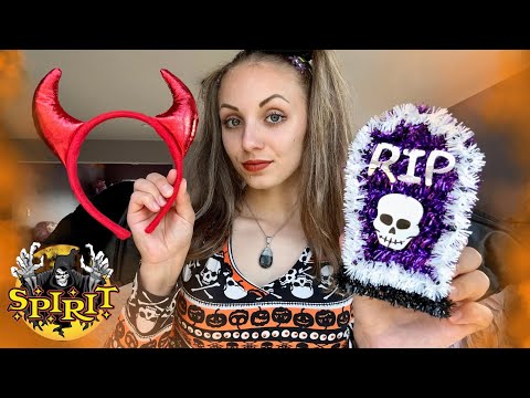 ASMR Rude Spirit Halloween Cashier! 🎃