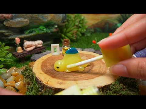 ASMR🌱 Mochi Squishy Swamp Spa & Care (Relaxing Toy ASMR)