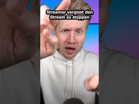 Streamer vergisst den Stream zu stoppen! #asmr