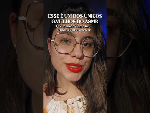 Esse é um dos únicos gatilhos do ASMR que realmente me faz arrepiar o couro cabeludo #asmr #dormir