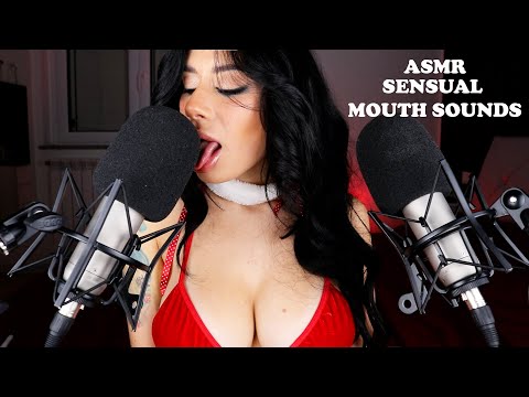 ASMR SEXY SANTA CLAUS 🥵 MOUTH SOUDS 💋🥰💦