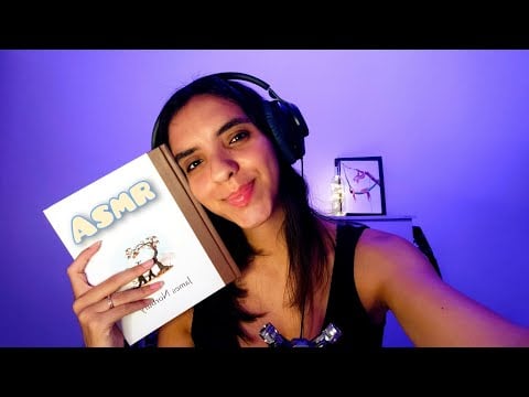 ASMR - LEITURA COM VOZ SUAVE