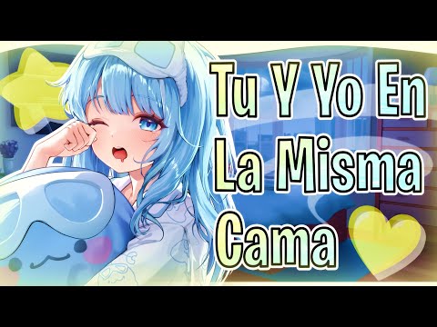 ASMR | Amiga se METE bajo tus sabanas y se Sube ENCIMA de Ti 💤💋 | Roleplay Español