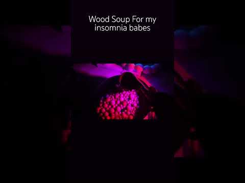 Fall asleep in 5 minutes!! #longnailsasmr #asmrsounds #woodsoupasmr
