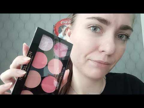 ASMR- Short video| a small make-up and skincare haul 💖