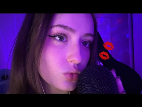 ASMR te dando BEIJINHOS bem de PERTINHO! 💗 (super relaxante)