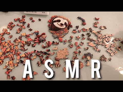 ASMR - VEM MONTAR ESSE QUEBRA-CABEÇA COMIGO!
