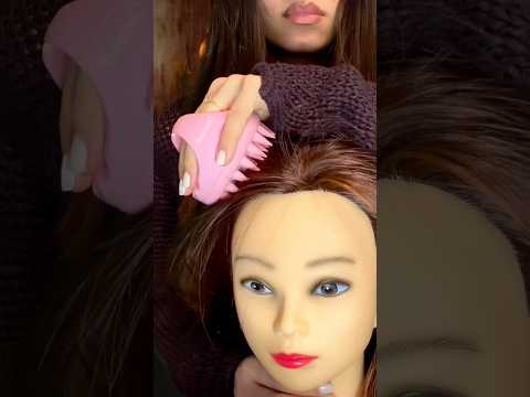 ASMR Hair Play, Tapping, Massage #asmr #asmrhair #asmrscalpmassage #asmrfacebrushing #asmrhairplay