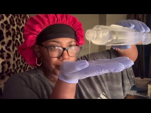 Asmr | Massaging the Nape of Your Neck (fast and aggressive, soft spoken) 