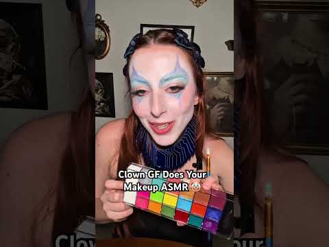 Do you wanna go to the circus ? #girlfriendasmr #redhead #clownmakeup #makeupasmr