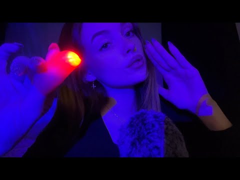 ASMR: BRUITS DE BOUCHE ET VISUEL AVEC LES POUCES LUMINEUX🫶🏻