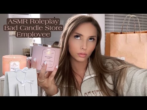 ASMR Roleplay | Bad Candle Store Employee