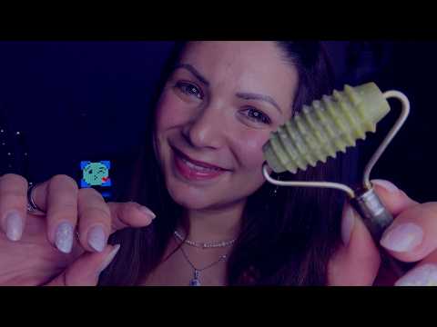 ASMR Fokus Test bei geschlossenen Augen
