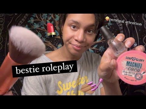 ASMR - Bestie Skincare and Nails (Kayla)