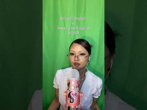🇬🇧 vs 🇺🇸 #asmr #tingles #shortsviral