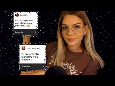 ASMR | FAQ HARRY POTTER ⚡️