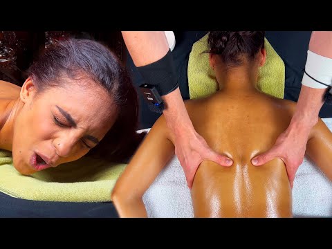 ASMR: He Gave Me a STRONG Full Body Oil Massage