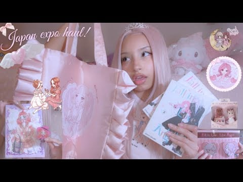 ASMR in French | Everything I bought at Japan Expo 2026 🎀