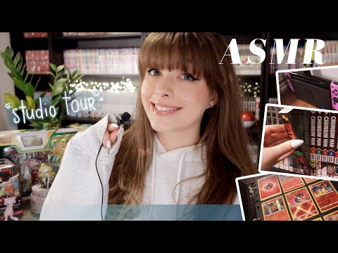 ASMR ★ Lofi Studio Tour! ★ Manga Collection ◦ Equipment ◦ Tapping ◦ Layered Sounds ◦ & More ◕⩊◕