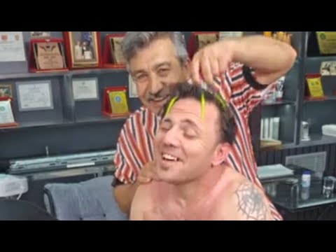 ASMR Münür Önkan BACK MASSAGE AND ARM MASSAGE @Bay.Y.DEMIRBAS