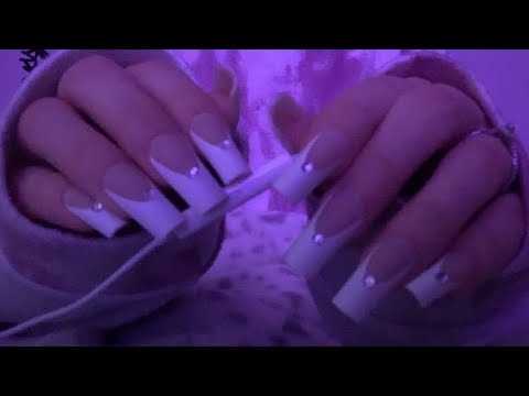 asmr | ✨apple mic tapping with long nails✨ (fast and aggressive) | no talking |