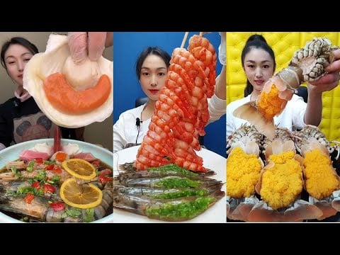 Big Shrimp Seafood Mukbang #mukbang #seafood
