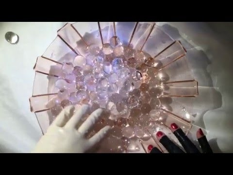 ✨RUBBER GLOVES👋✋ with RELAXING ੈ AWESOM👀 water BEADS part 🙌 [[ASMR]]