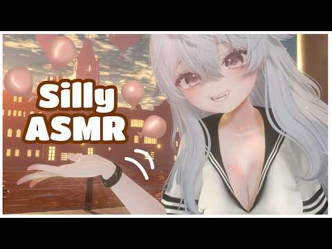 【Visual ASMR Vrchat】Silly cat girl does silly ASMR ♥ Personal Attention ♥ Headpats ♥ No talking