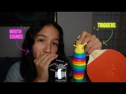 ASMR - Mouth Sounds + Triggers 🫨 l Te encantarán los sonidos...