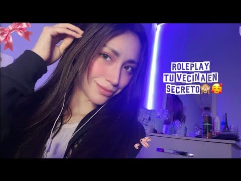 Vecina obsesionada en secreto ✨fingue su encuentro 🤫ROLEPLAY-ASMR