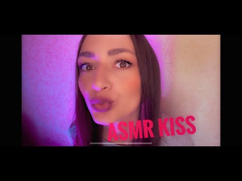 ASMR Kissing  for you 💋 #asmr #mouthsounds #kiss