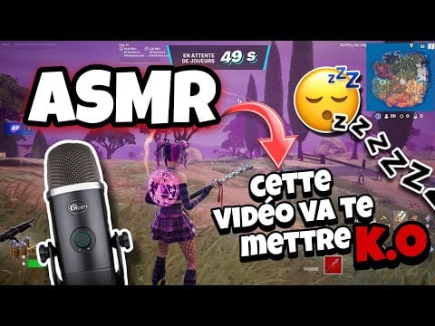 ASMR Français • CETTE VIDÉO ASMR vas te mettre K.O et T’ENDORMIR PROFONDÉMENT 😴💤