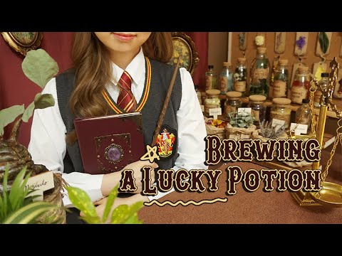 ASMR Brewing a Luck Potion For You🌟 Hogwart's Potion Lab