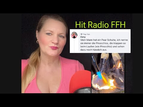 ASMR - HIT RADIO FFH 😱 Real Talk - hässlichste Schuhe der Welt abfackeln - whispering