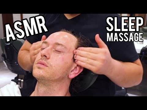 ASMR RELAXING TURKISH HEAD MASSAGE FOR SLEEP | ASMR BARBER