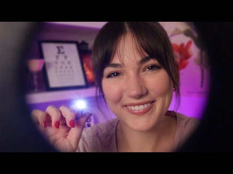 ASMR ┃ Orbital Eye Exam (Flashlight, Visual Tests, Up Close Examination)