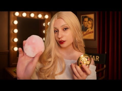 ASMR Te Maquillo en Hollywood en 1950 💄 Atención Personal
