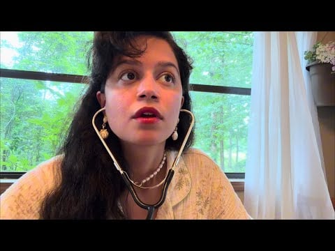 ASMR~ Soft Nurse Takes Care of You at Home