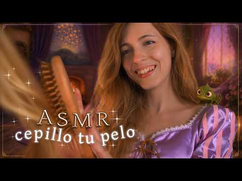 ASMR | RAPUNZEL te cepilla el pelo hasta que te DUERMAS 🌙✨